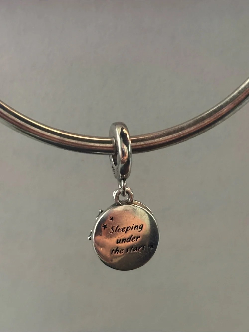Pandora Sleeping Under the Stars Dangle Charm Silver S925 ALE - Picture 6 of 7